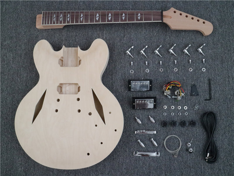 Semi Hollow ES335 DIY Electric Guitar Kit (PHB-750)