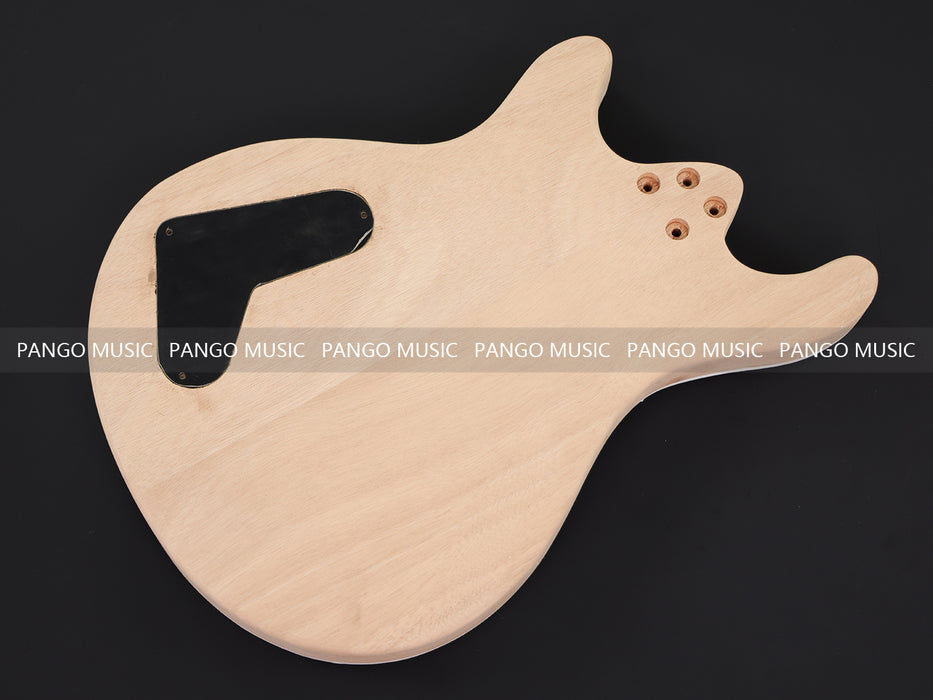 PRS Style DIY Electric Guitar Kit with Quilted Maple Top (12403, No Hardware, Limited Edition)