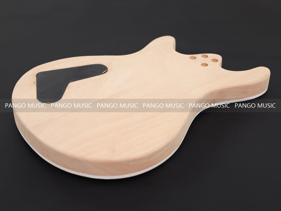 PRS Style DIY Electric Guitar Kit with Quilted Maple Top (12403, No Hardware, Limited Edition)
