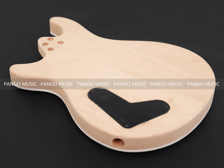 PRS Style DIY Electric Guitar Kit with Quilted Maple Top (12403, No Hardware, Limited Edition)