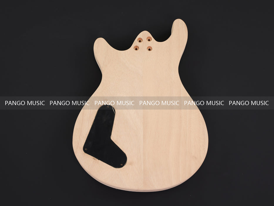 PRS Style DIY Electric Guitar Kit with Quilted Maple Top (12403, No Hardware, Limited Edition)