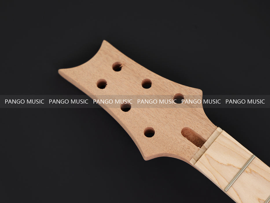 PRS Style DIY Electric Guitar Kit with Quilted Maple Top (12403, No Hardware, Limited Edition)