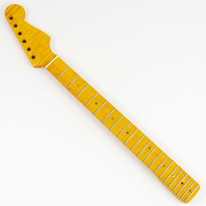 ST Style Flamed Maple Electric Guitar Neck (2059)