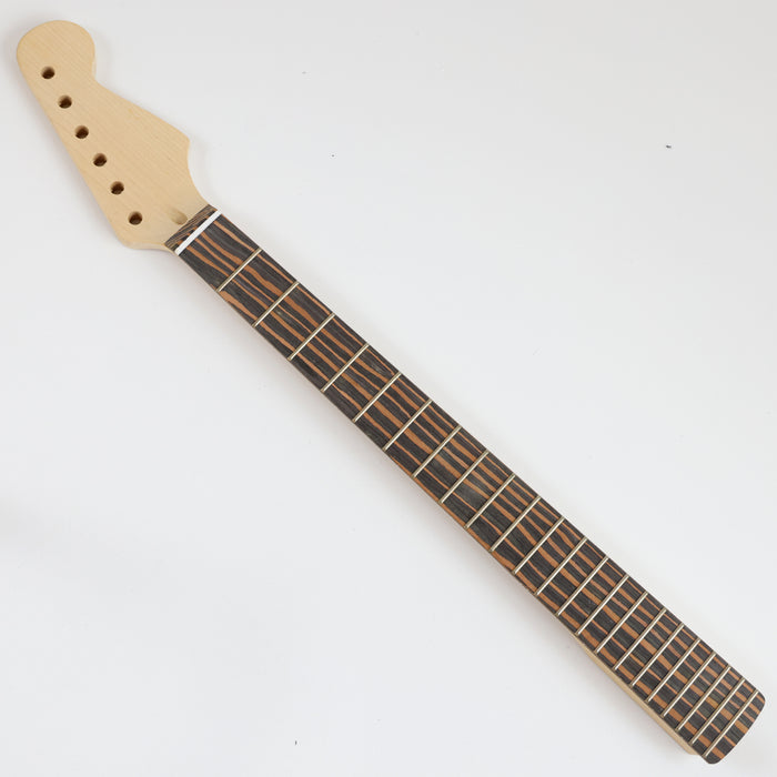 ST Style Zebrawood Fingerboard Electric Guitar Neck (2082)