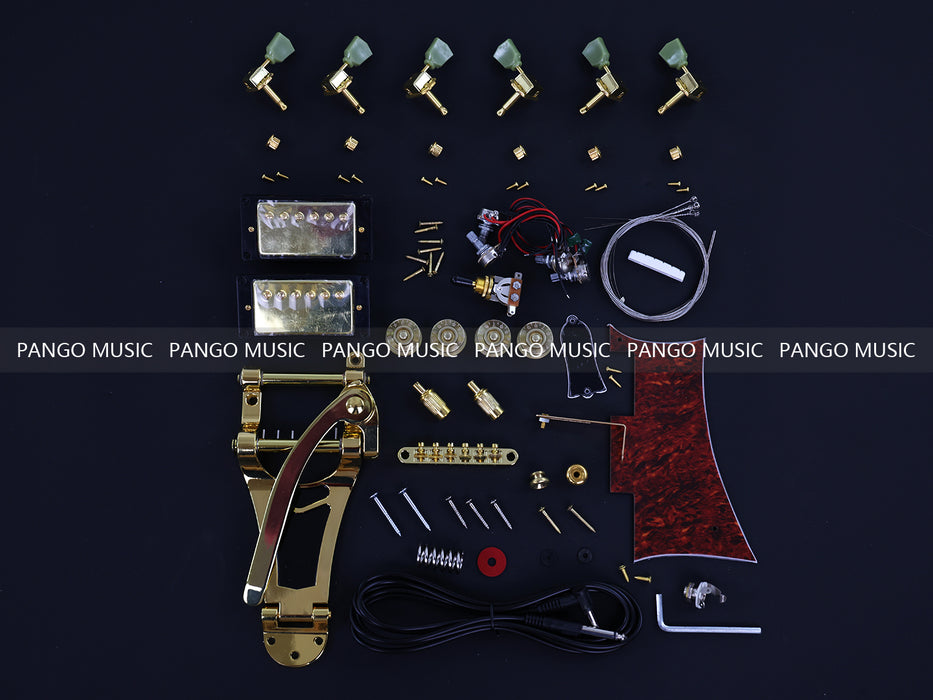 Semi Hollow Body DIY Electric Guitar Kit (16335, Limited Edition)