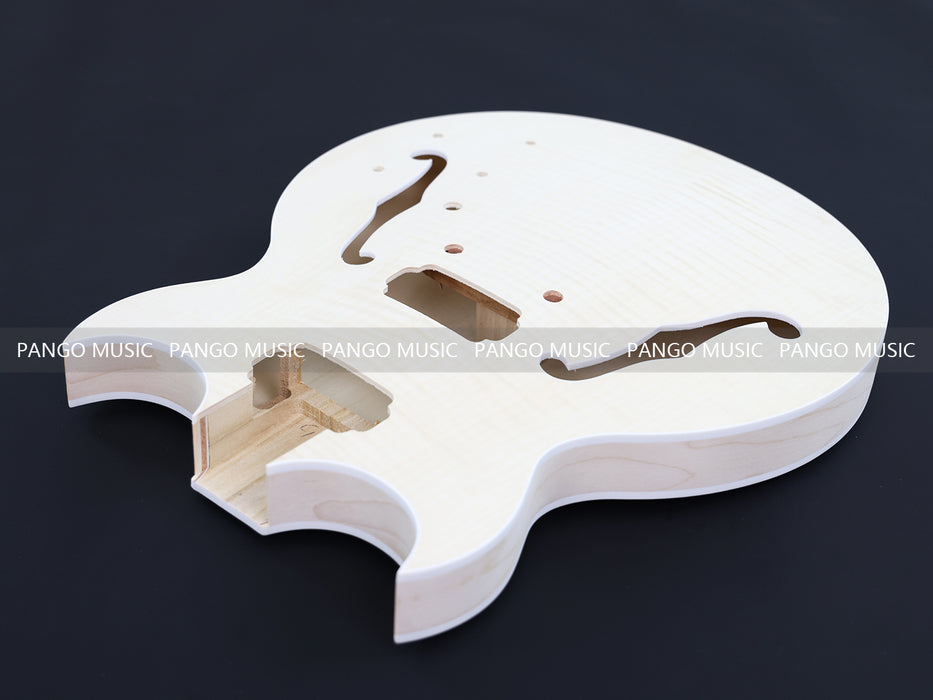 Semi Hollow Body DIY Electric Guitar Kit (PHB-650)