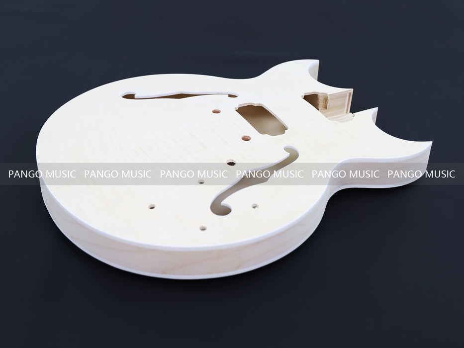Semi Hollow Body DIY Electric Guitar Kit (PHB-650)