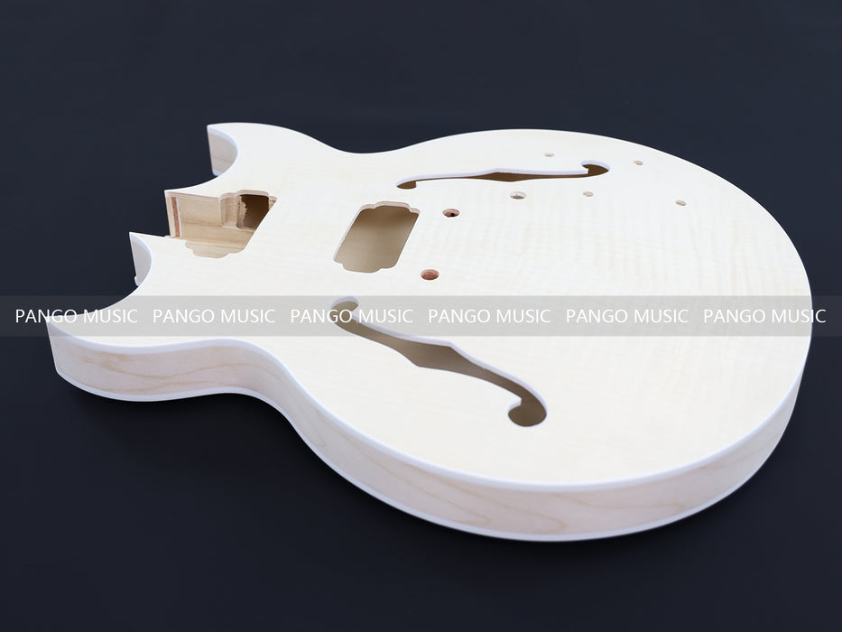 Semi Hollow Body DIY Electric Guitar Kit (PHB-650)