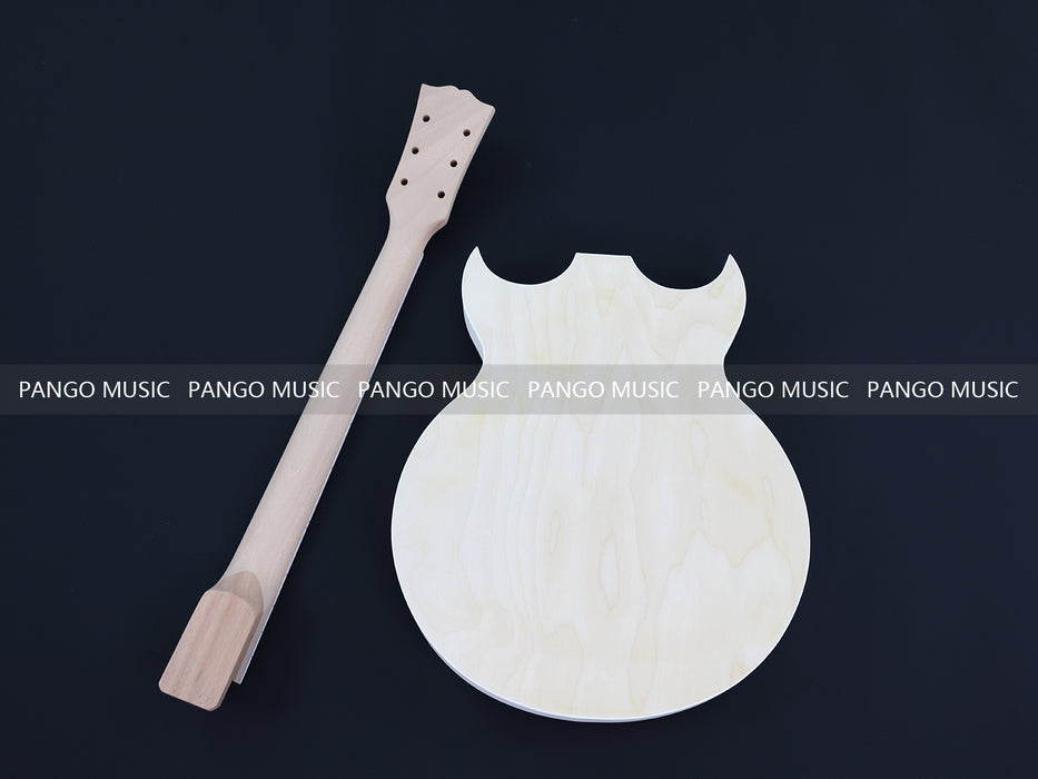 Semi Hollow Body DIY Electric Guitar Kit (PHB-650)