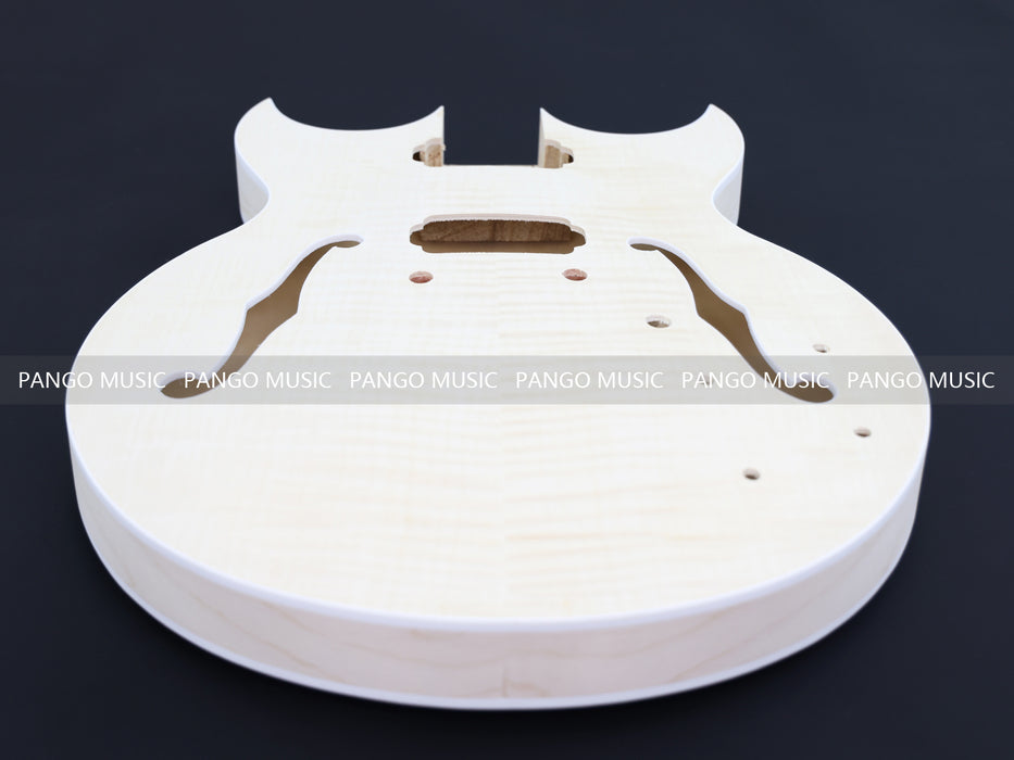 Semi Hollow Body DIY Electric Guitar Kit (PHB-650)