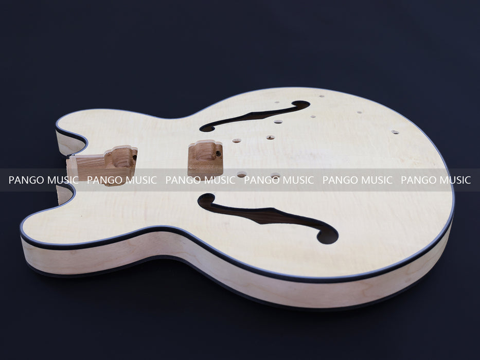 Semi Hollow Body ES-335 Style DIY Electric Guitar Kit (LRF-030, Limited Edition)