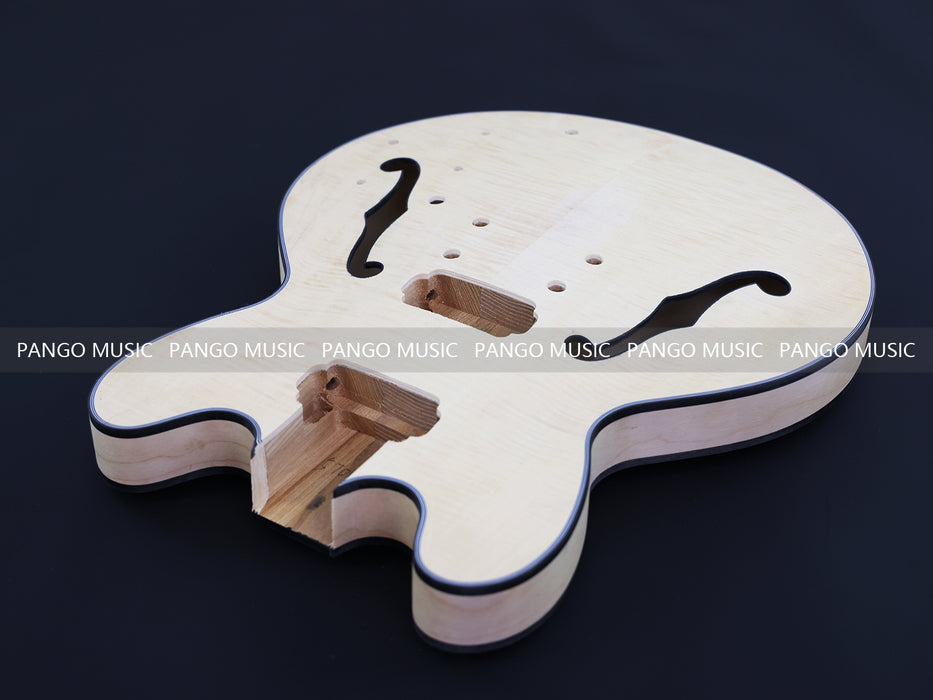Semi Hollow Body ES-335 Style DIY Electric Guitar Kit (LRF-030, Limited Edition)