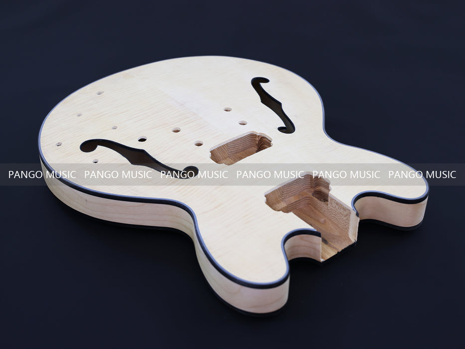 Semi Hollow Body ES-335 Style DIY Electric Guitar Kit (LRF-030, Limited Edition)