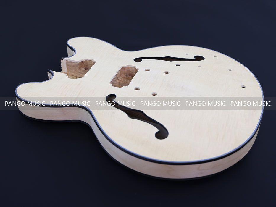 Semi Hollow Body ES-335 Style DIY Electric Guitar Kit (LRF-030, Limited Edition)