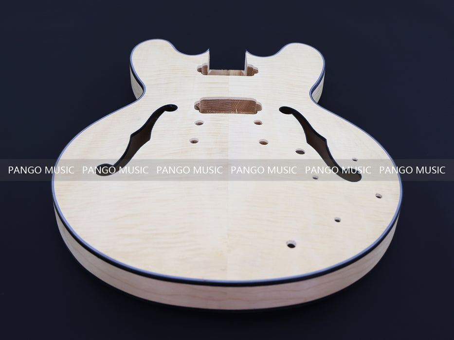 Semi Hollow Body ES-335 Style DIY Electric Guitar Kit (LRF-030, Limited Edition)