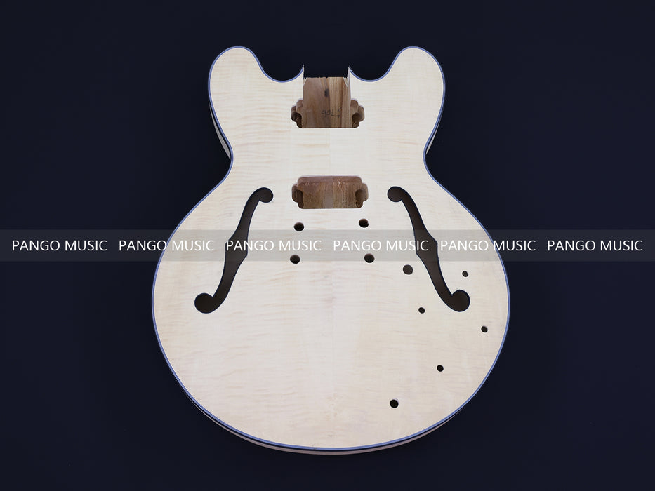 Semi Hollow Body ES-335 Style DIY Electric Guitar Kit (LRF-030, Limited Edition)