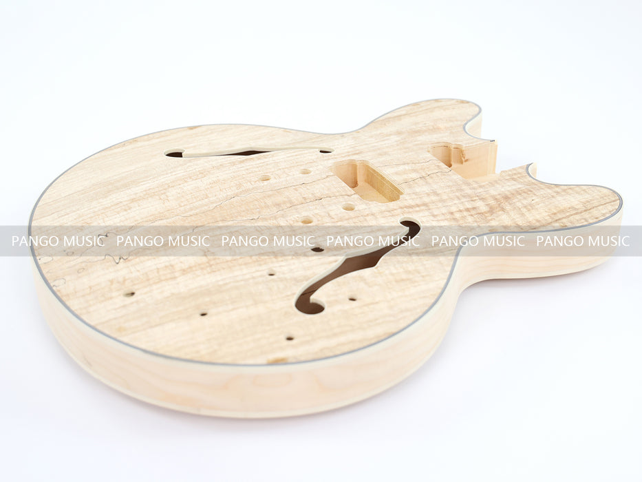 Semi Hollow Body ES-335 Style DIY Electric Guitar Kit (LRF-051, Limited Edition)