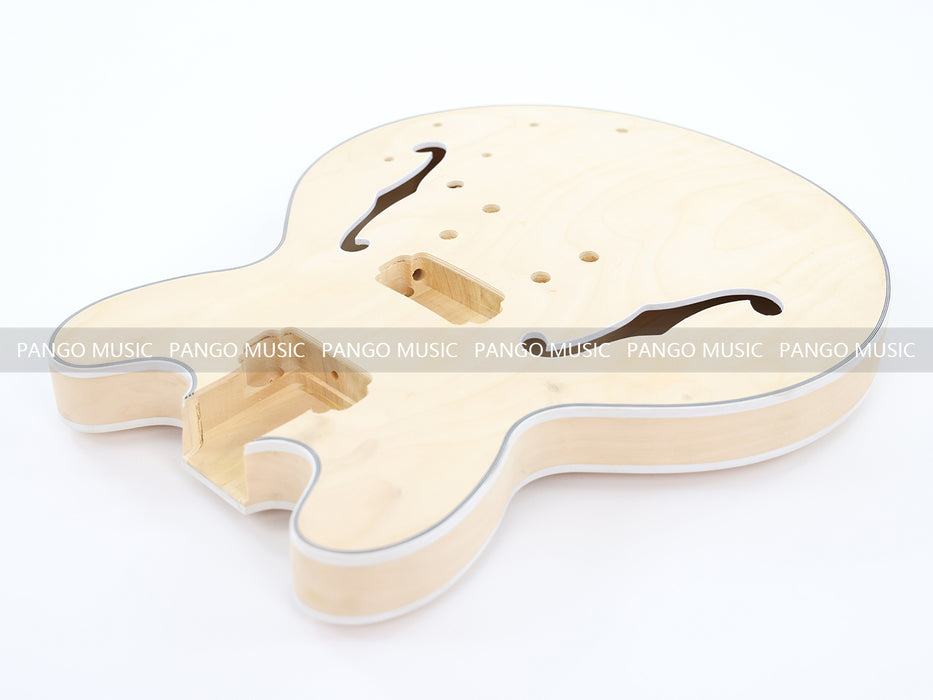 Semi Hollow Body ES-335 Style DIY Electric Guitar Kit (LRF-052, Limited Edition)