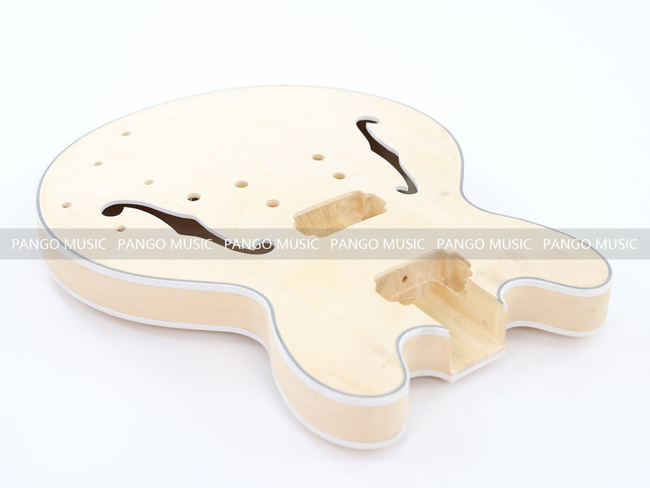 Semi Hollow Body ES-335 Style DIY Electric Guitar Kit (LRF-052, Limited Edition)