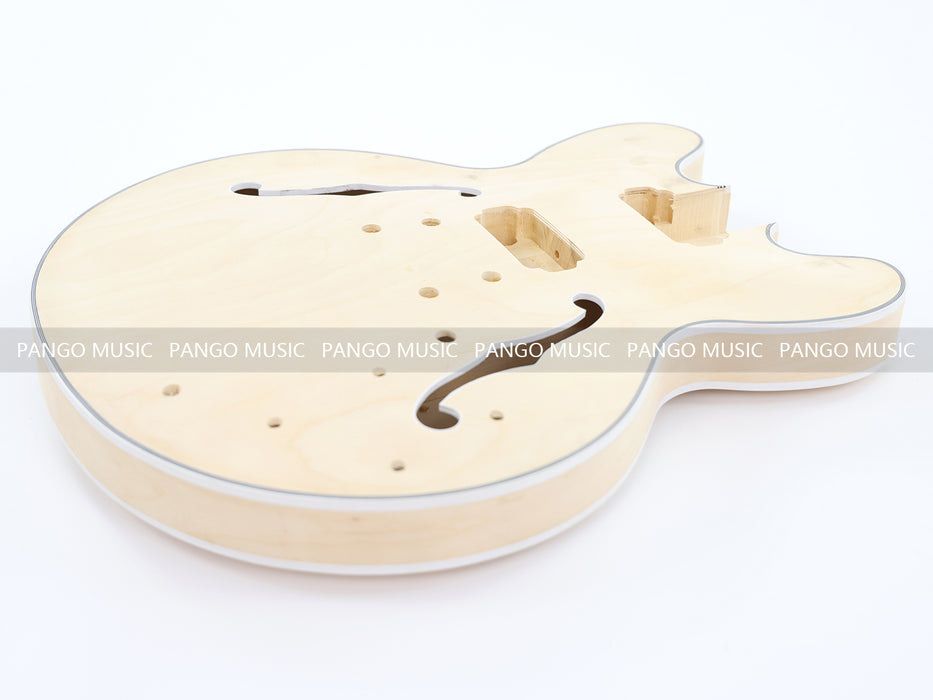 Semi Hollow Body ES-335 Style DIY Electric Guitar Kit (LRF-052, Limited Edition)