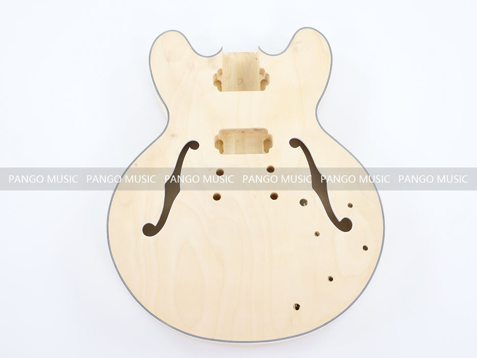 Semi Hollow Body ES-335 Style DIY Electric Guitar Kit (LRF-052, Limited Edition)