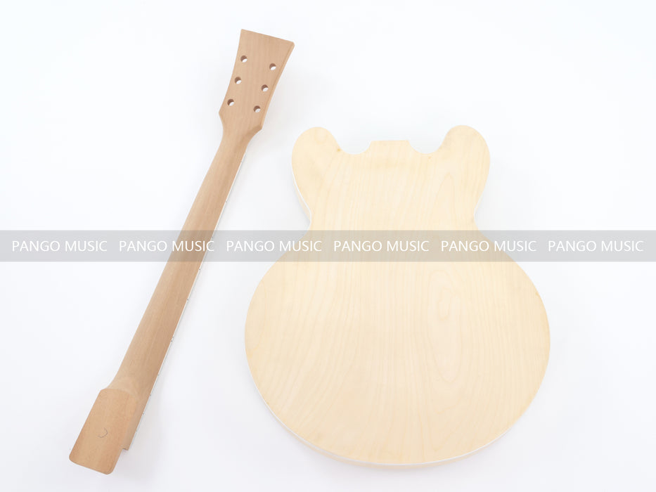 Semi Hollow Body ES-335 Style DIY Electric Guitar Kit (LRF-052, Limited Edition)