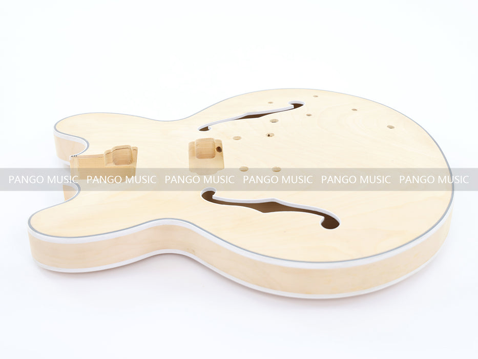 Semi Hollow Body ES-335 Style DIY Electric Guitar Kit (LRF-053, Limited Edition)