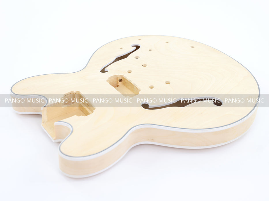 Semi Hollow Body ES-335 Style DIY Electric Guitar Kit (LRF-053, Limited Edition)