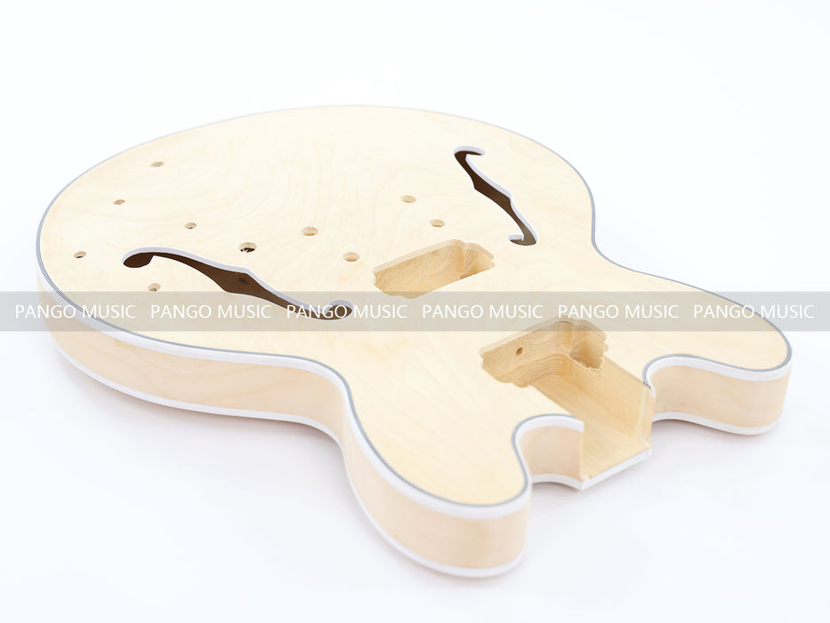 Semi Hollow Body ES-335 Style DIY Electric Guitar Kit (LRF-053, Limited Edition)