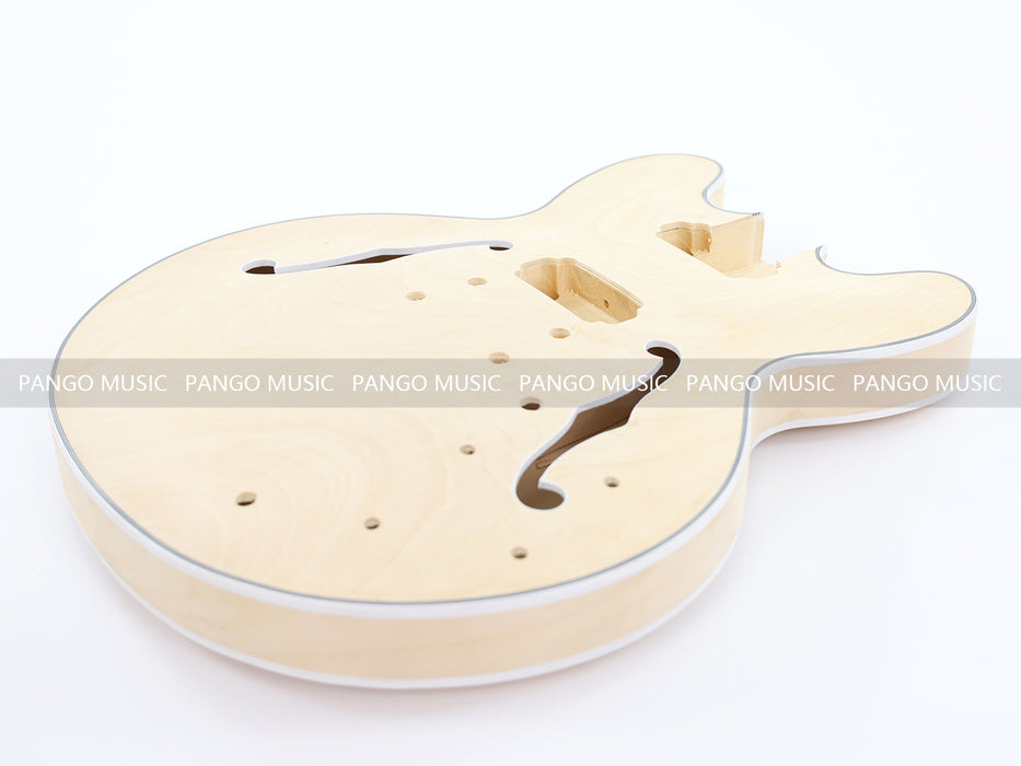 Semi Hollow Body ES-335 Style DIY Electric Guitar Kit (LRF-053, Limited Edition)