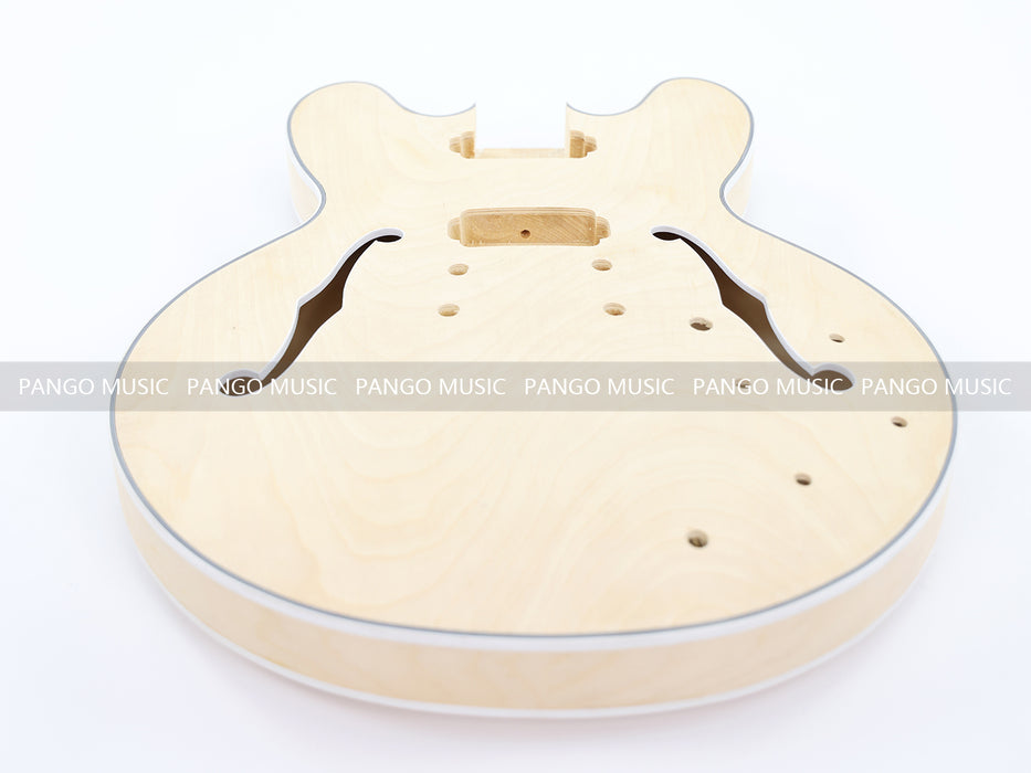 Semi Hollow Body ES-335 Style DIY Electric Guitar Kit (LRF-053, Limited Edition)