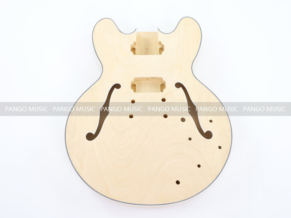 Semi Hollow Body ES-335 Style DIY Electric Guitar Kit (LRF-053, Limited Edition)