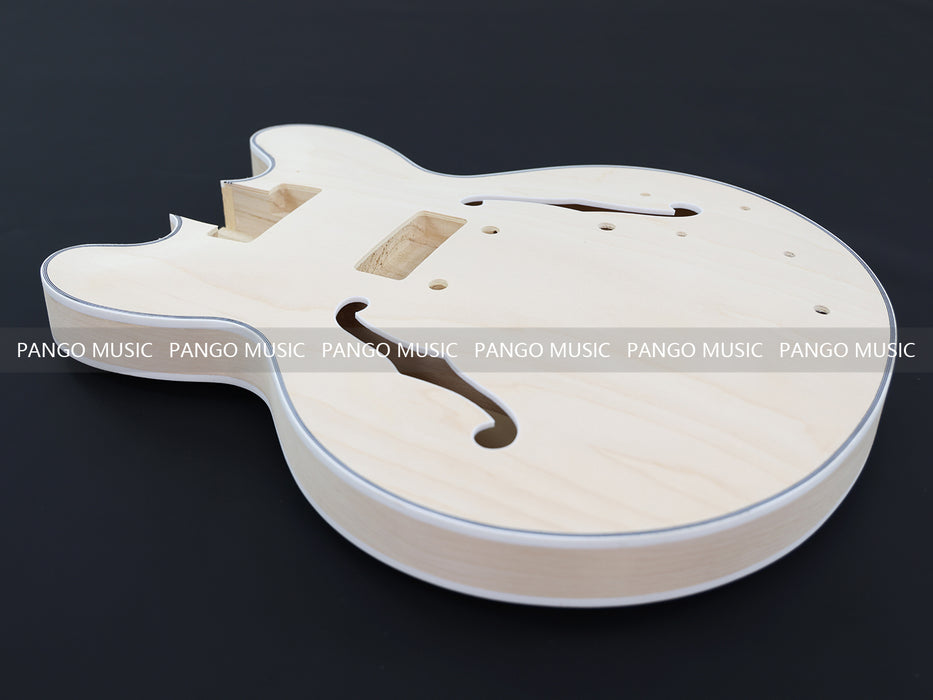 Semi Hollow ES-335 DIY Electric Guitar Kit with P90 Pickups (PES335-29)