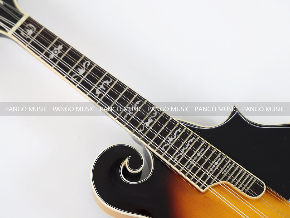 PANGO MUSIC Solid Spruce Top Sunburst F Mandolin (PMB-611)