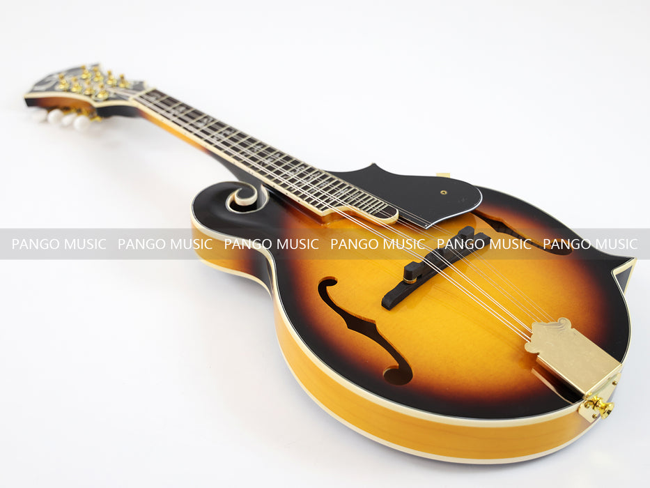 PANGO MUSIC Solid Spruce Top Sunburst F Mandolin (PMB-611)