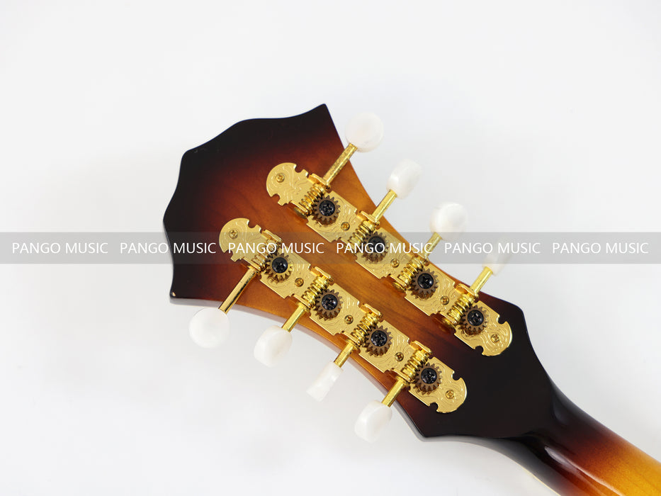 PANGO MUSIC Solid Spruce Top Sunburst F Mandolin (PMB-611)