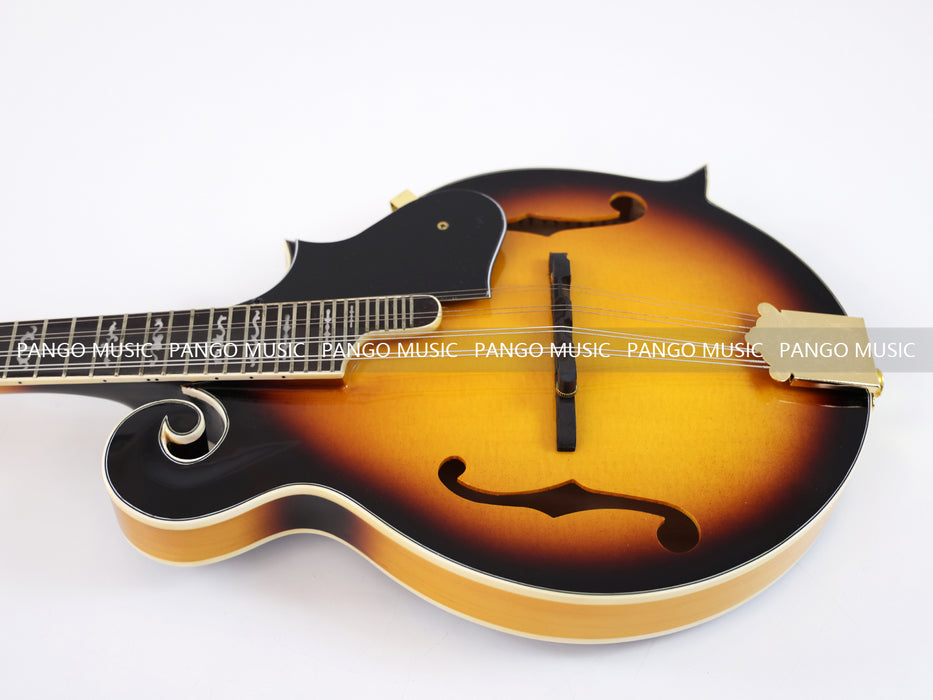 PANGO MUSIC Solid Spruce Top Sunburst F Mandolin (PMB-611)