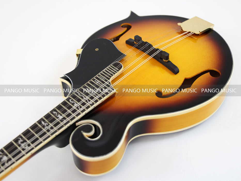 PANGO MUSIC Solid Spruce Top Sunburst F Mandolin (PMB-611)