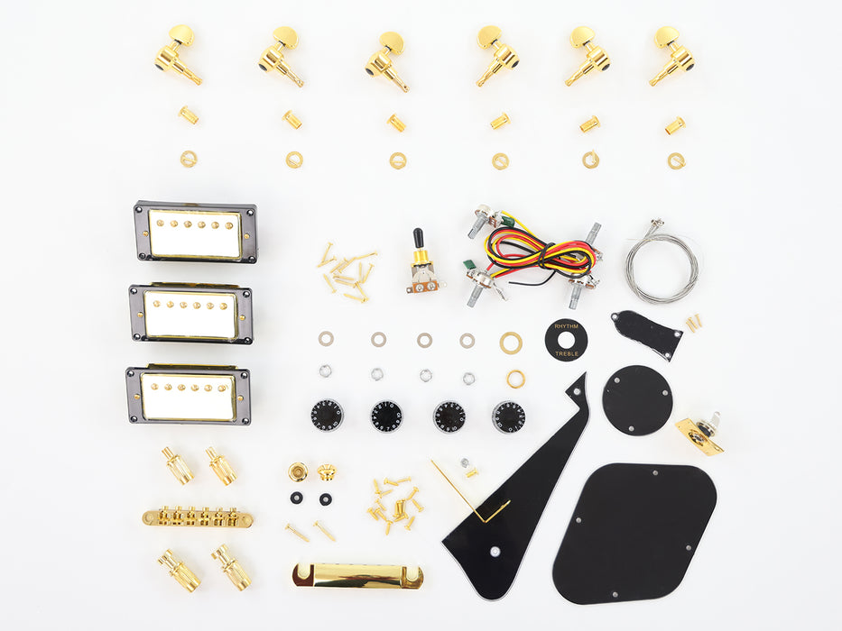 The Hardware of PLP-137 Electric Guitar Kit (PLP-137H)