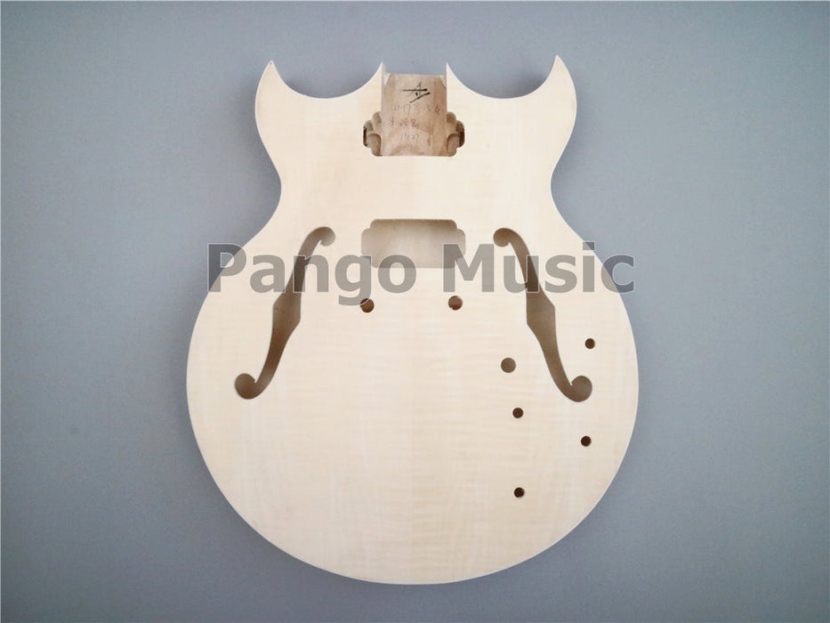 Semi Hollow Body DIY Electric Guitar Kit (PHB-650)