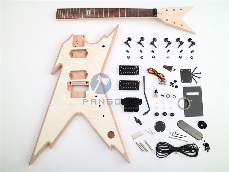 Dean Razorback Style DIY Electric Guitar Kit (PDR-057) — Guitar Kit Shop