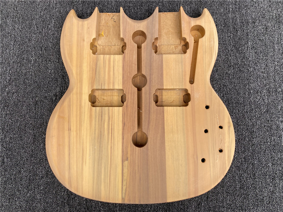 Double Neck Electric Guitar Body on Sale (WJ-0006)