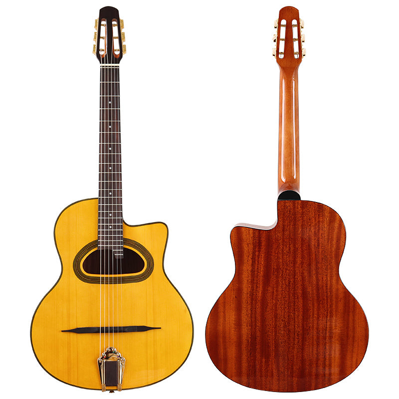 41 Inch Solid Spruce Top Rosewood Back And Sides Acoustic Guitar Pm 20 — Guitar Kit Shop